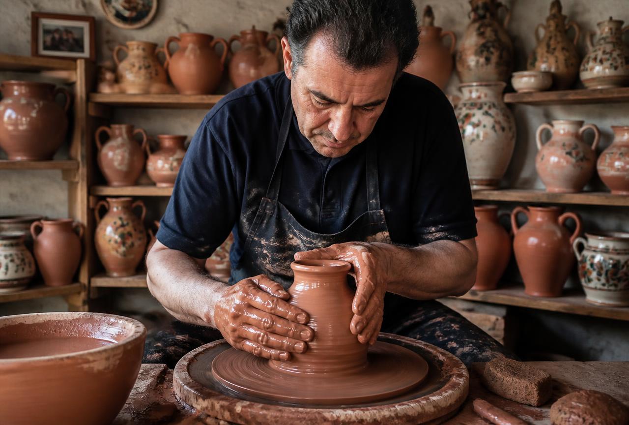 La Feria de la Alfarería vuelve a llenar el casco antiguo con 40 talleres en vivo